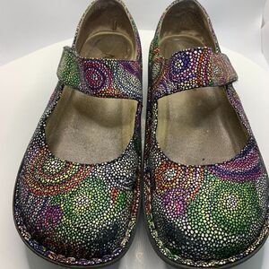 Alegria by PJ Lite Multi Color Leather Shoe